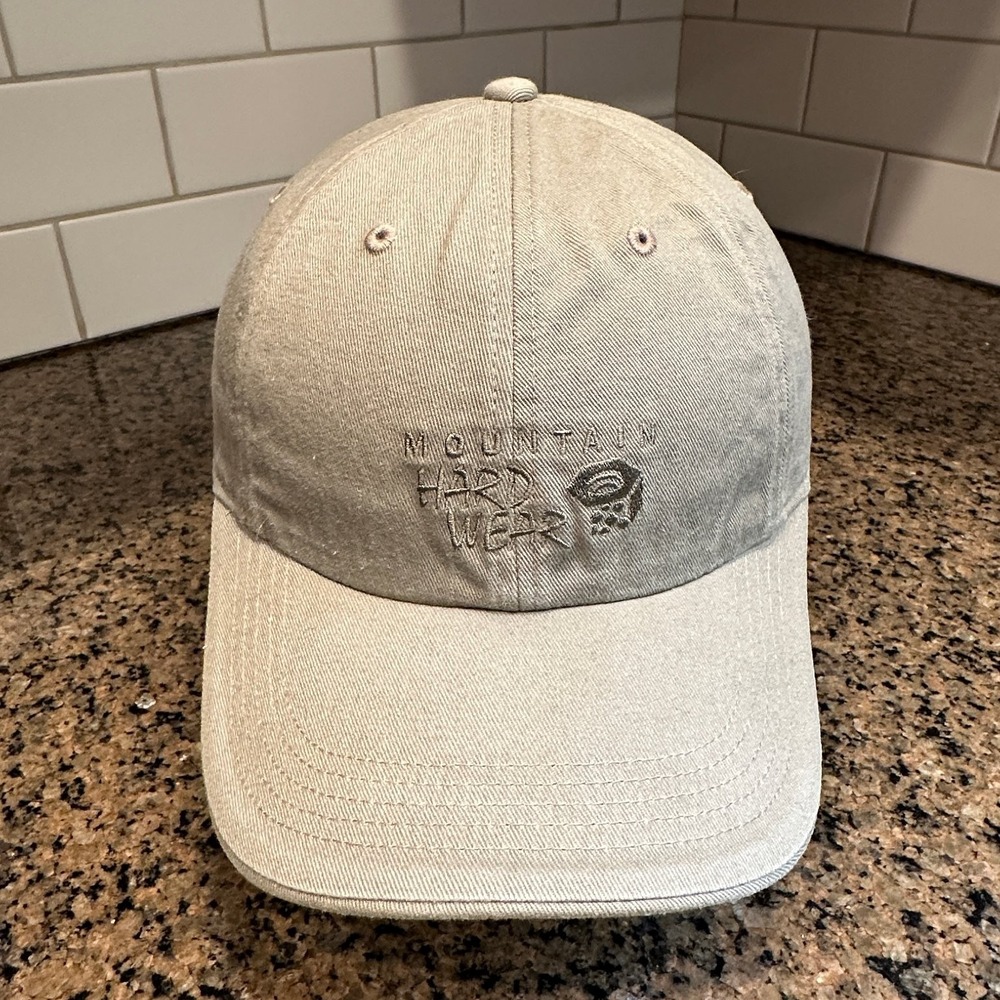 Mountain Hardwear Hat Baseball Cap Adjustable Khaki Outdoor